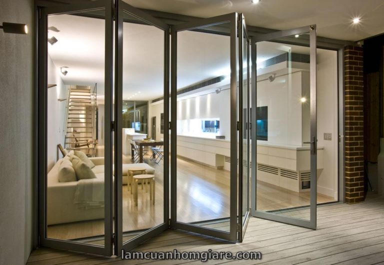 Tại sao nên chọn vách ngăn nhôm kính phòng khách